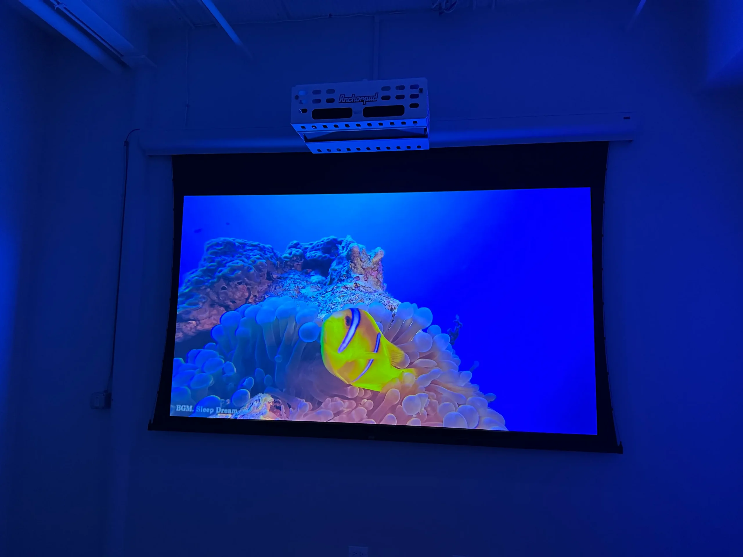 Virdual it conference room projector install chicago