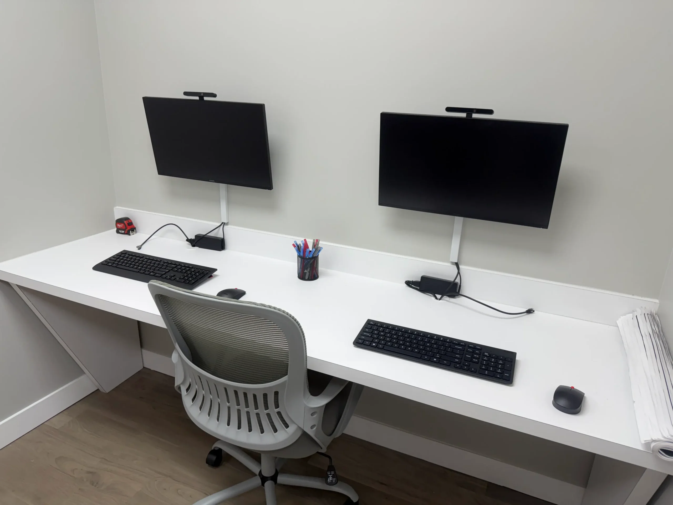 Virdual it office workstation setup chicago